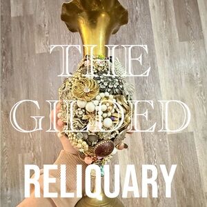 The Gilded Reliquary Hand-Adorned Brass Chalice | One of One